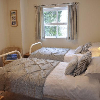 Bedroom in Manor Bedw Holiday Cottage near Narberth Pembrokeshire