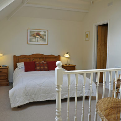 Main Bedroom in Manor Bedw Holiday Cottage near Narberth Pembrokeshire