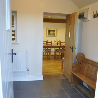 Porch in Manor Bedw Holiday Cottage near Narberth Pembrokeshire